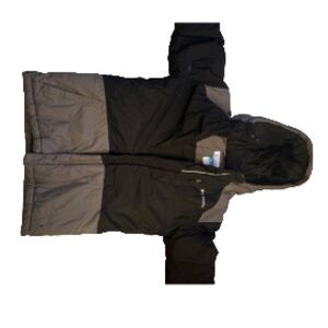 Columbia insulated hooded winter jacket (kids size Large)